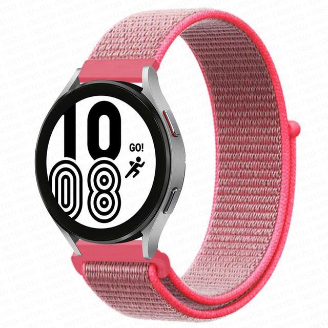 Band For Samsung Galaxy Watch 4 3 Classic 5 Pro Active 2/Gear S3 Nylon Loop Correa Bracelet Huawei Watch GT 2 3 Strap 22mm 20mm
