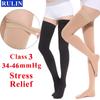 Pressure Level 3 Unisex Compression Socks 34-46MMHG Prevent Varicose Veins Socks Thigh Compression Stockings For Men Women