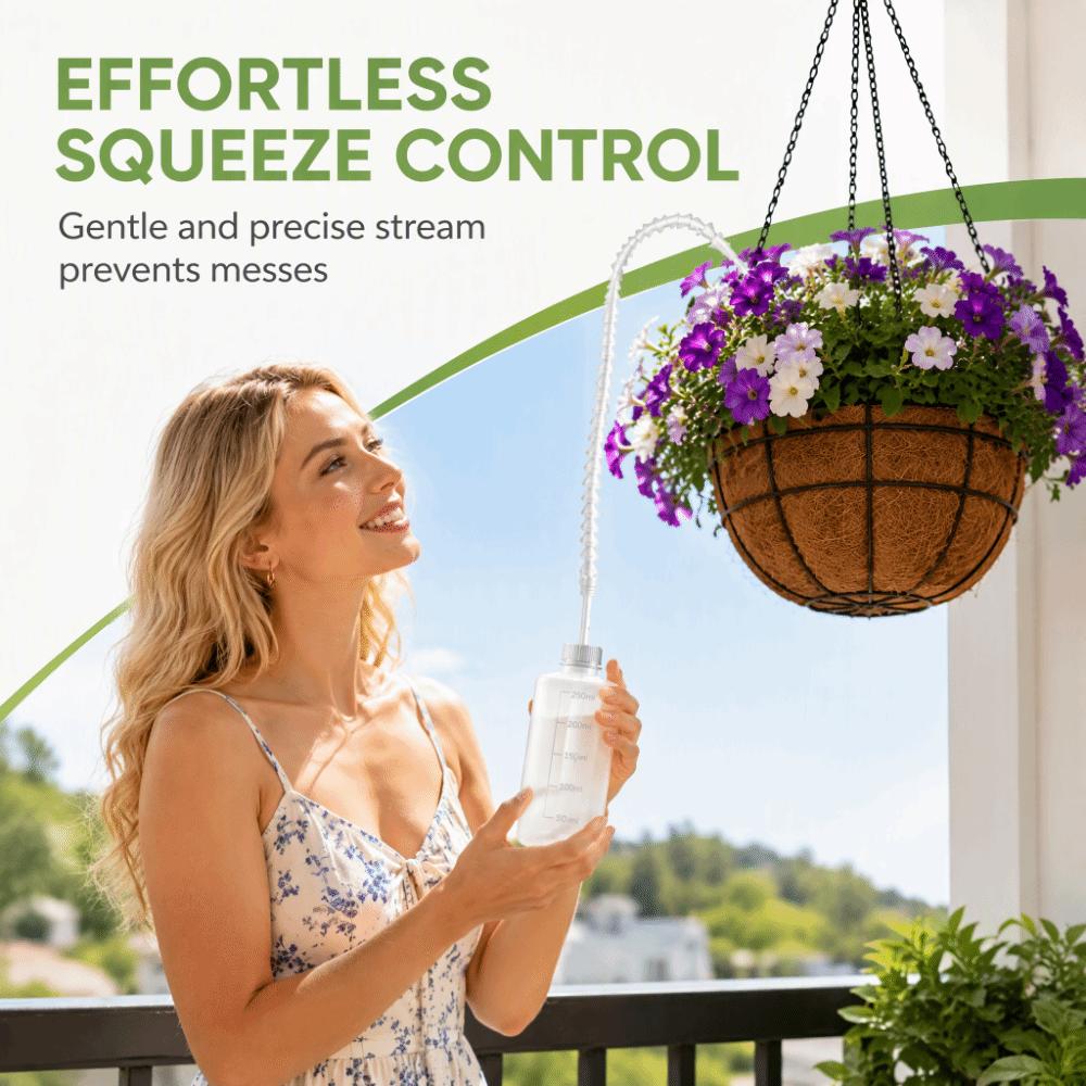 Adjustable Hanging Plant Watering Bottle Long Nozzle Watering Bottle  Ceiling Hanging Baskets