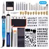 Wood Burning Tool Kit 53PCS Professional Pyrography Pen Soldering Iron Set Adjustable Temperature
