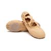 Elastic Cloth Dance Shoes Female Soft Bottom Children Practice Adult Young Teachers Physical Arts Exam Camel Color Ballet Cat Claw Shoes