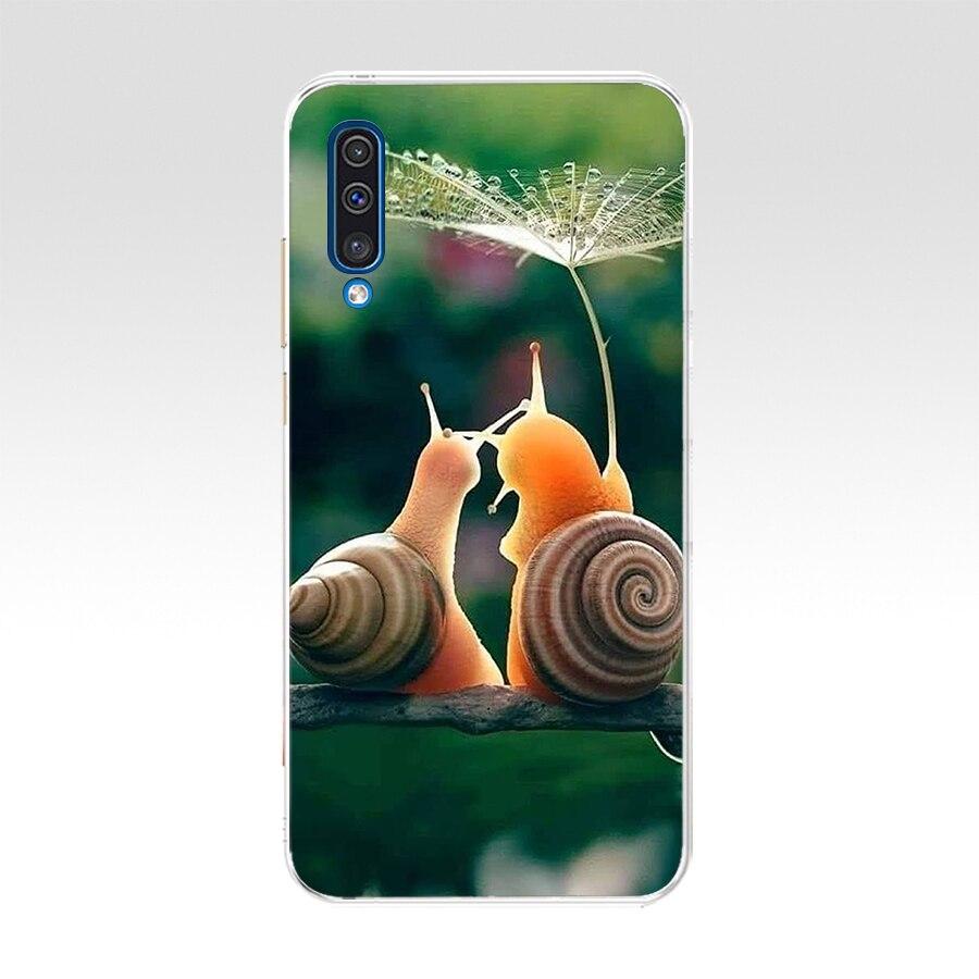 Чехол для Samsung Galaxy A50 A 50, цветной защитный чехол с принтом кота, мягкие силиконовые чехлы из ТПУ для Galaxy A50, Fundas Coque Capa