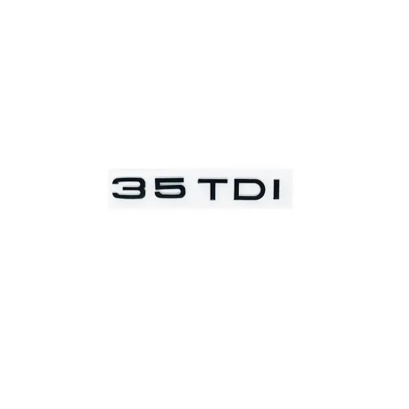 2026 3D ABS Emblem for AQ2 2.0TDI 2.5TDI 3.0TDI 35/40/45/50TDI - Fit A1 A3 A4 A5 A6 A7 A8 Q2 Q3 Q5 Q7 Car Trunk Badge Sticker