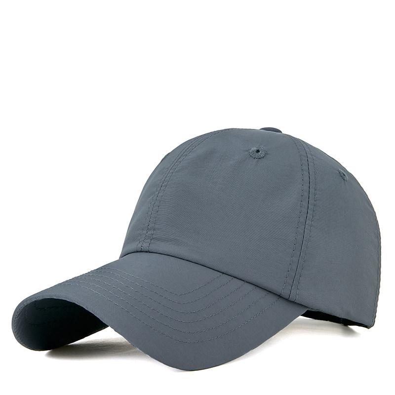 High-end Quick-Drying Custom Logo Embroidery Baseball Cap 6-Panel Unisex Adjustable Golf Outdoor Sports Summer Work Cap