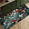 Carp Door Mat, Indoor Entrance Corridor Kitchen Laundry Room Bathroom Bedroom,Anti Slip  Carpet Home Decoration Welcome Mat