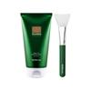 Tea Tree Herb Tox Peeling Pack 150ml + Silicone Brush – Deep Cleansing Exfoliating Pack for Pore Care & Sebum Control