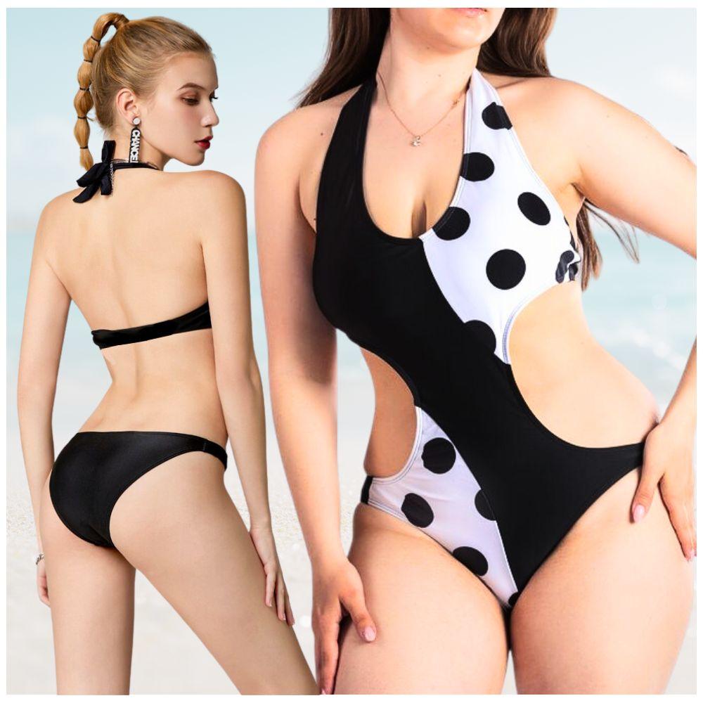 Plus size swimsuit XL slimming suit cutout sexy bikini Plus size swimsuit XL slimming suit cutout sexy bikini