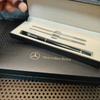 For Mercedes Benz LOGO Pen High-End Business Office Ink Box Set Golden Text School Supplies Stationery Men Luxury Writing Office SO0