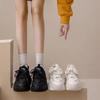Обувь для папы, женские новые осенние универсальные кроссовки на платформе Muffin, высокие, маленькие повседневные кроссовки для бега