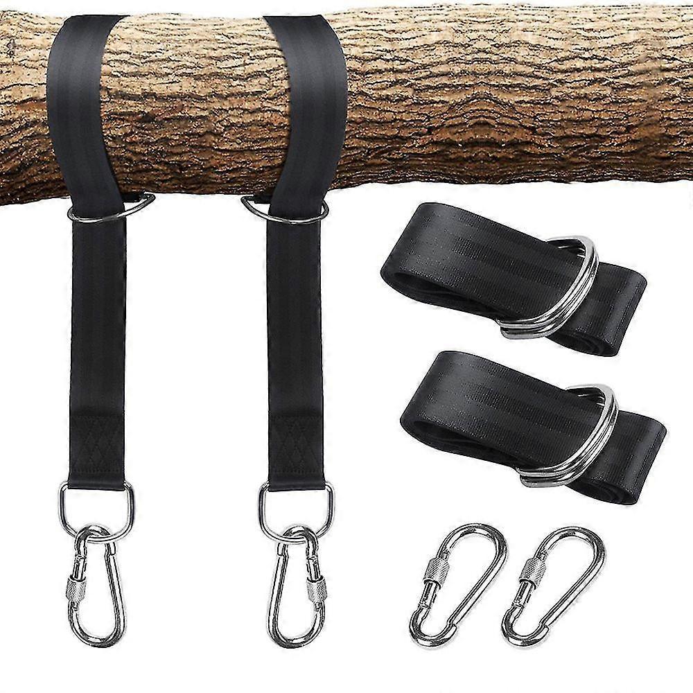 Tree Swing Hanging Straps Kit Heavy Duty 5ft Long Sewing Set With Carry Bag