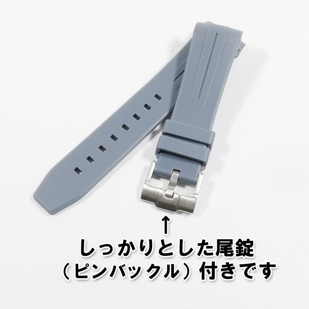 Эксклюзивный резиновый ремешок Blancpain x Swatch без бренда, серый, ширина ушка 22 мм