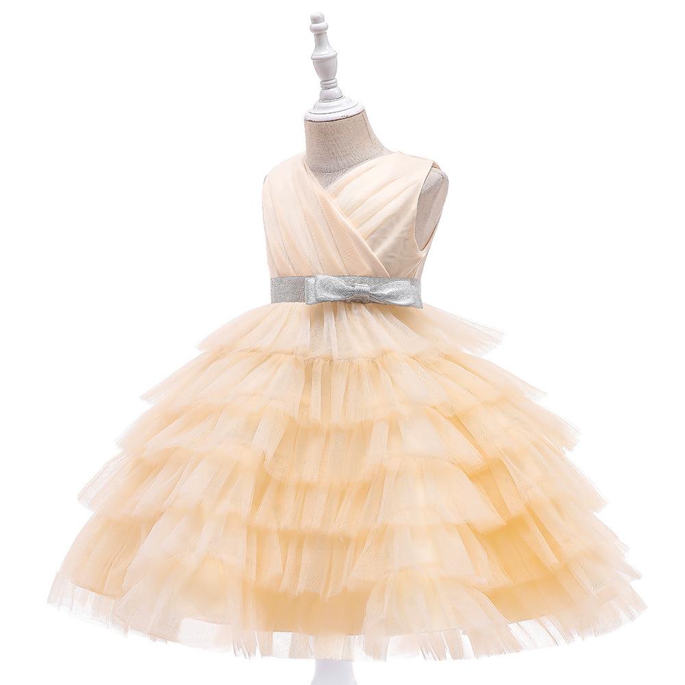 Летние нарядные платья для девочек 3-7 лет, Vestidos, пышное бальное платье, розовое платье принцессы на день рождения, платья с цветочным узором для девочек на свадьбу, детская одежда