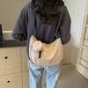 Casual Large-capacity Bag Women's 2025 New Fashion Simple Dumpling Bag Fashion Sense Niche Shoulder Bag Messenger Bag
