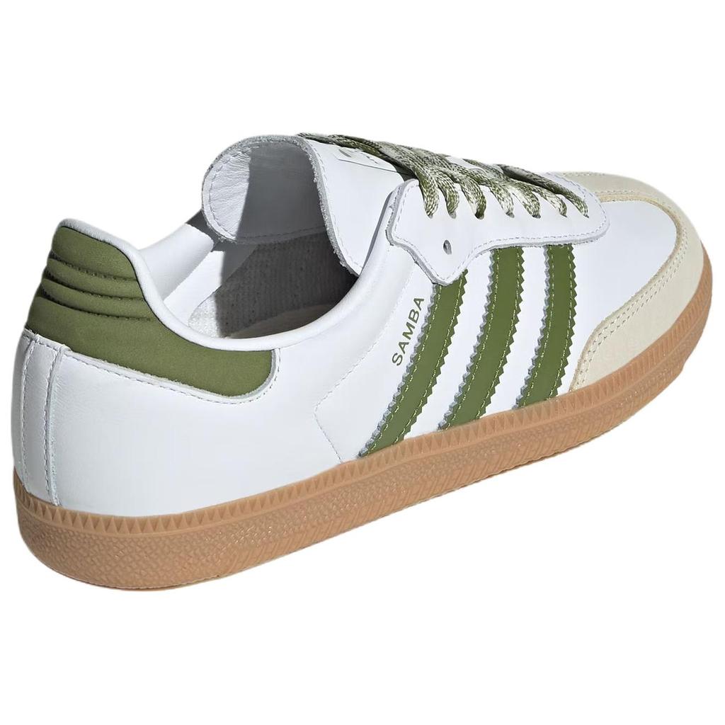 adidas Женские кроссовки Samba Og 'White Tech Olive Gum' JS1352