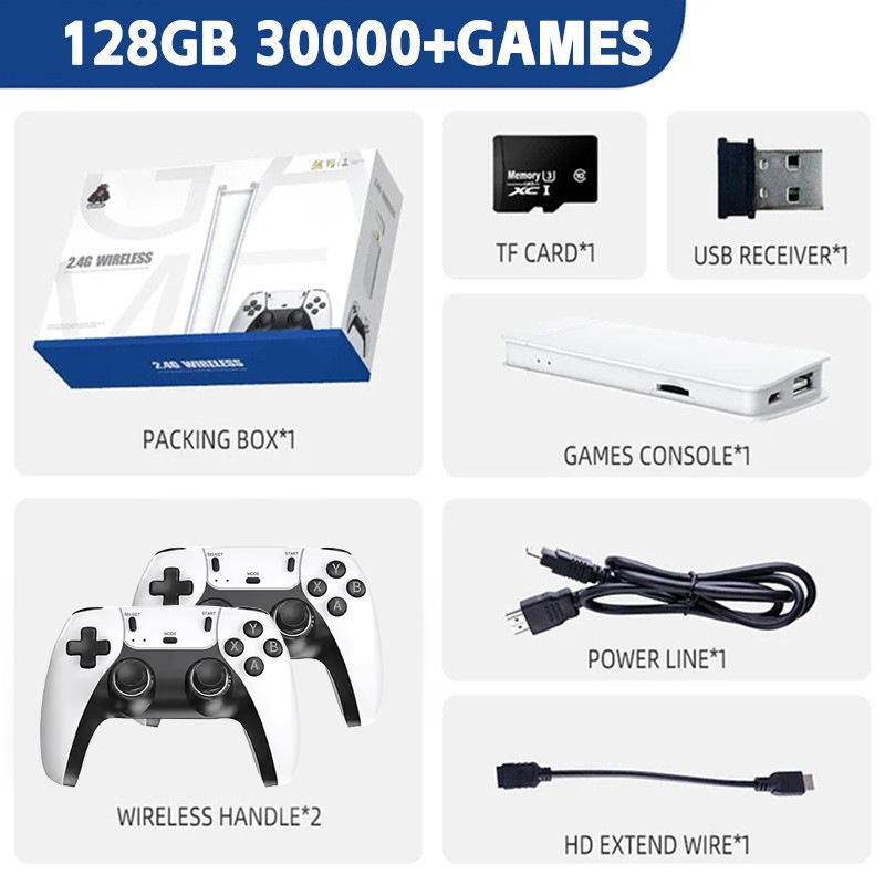 Игровая консоль Crossm15 Retro HD 4K HDMI Беспроводная с двумя игроками Аркадная