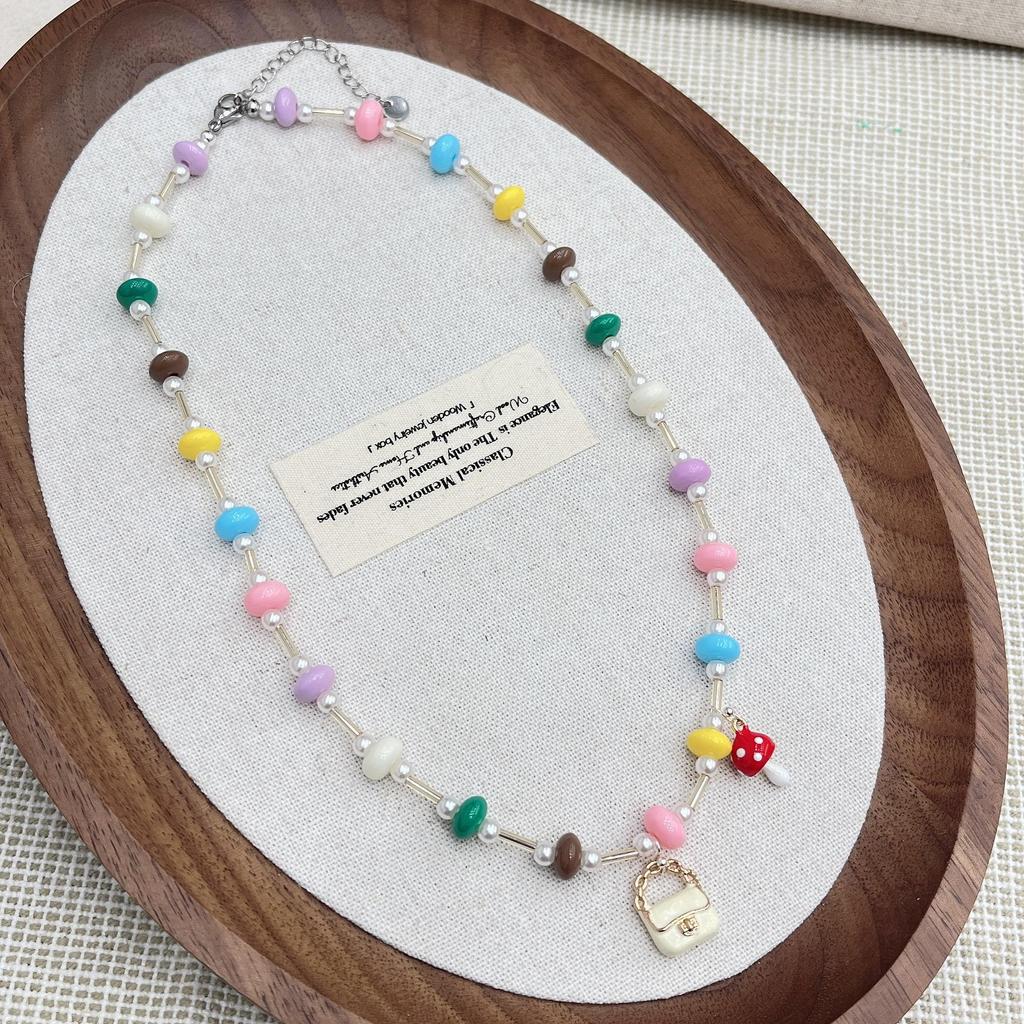 Шикарное ожерелье 2024 года с дофамином: Универсальные, милые и стильные украшения для женщин