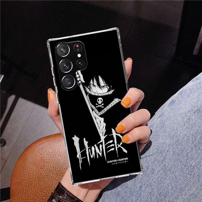 Huner X-Hunters Chrollo Shizuku Phone Case For Samsung Galaxy S24 S25 Edge S26 Ultra S23 S22 S21 Plus S20 FE + Personalized Prin