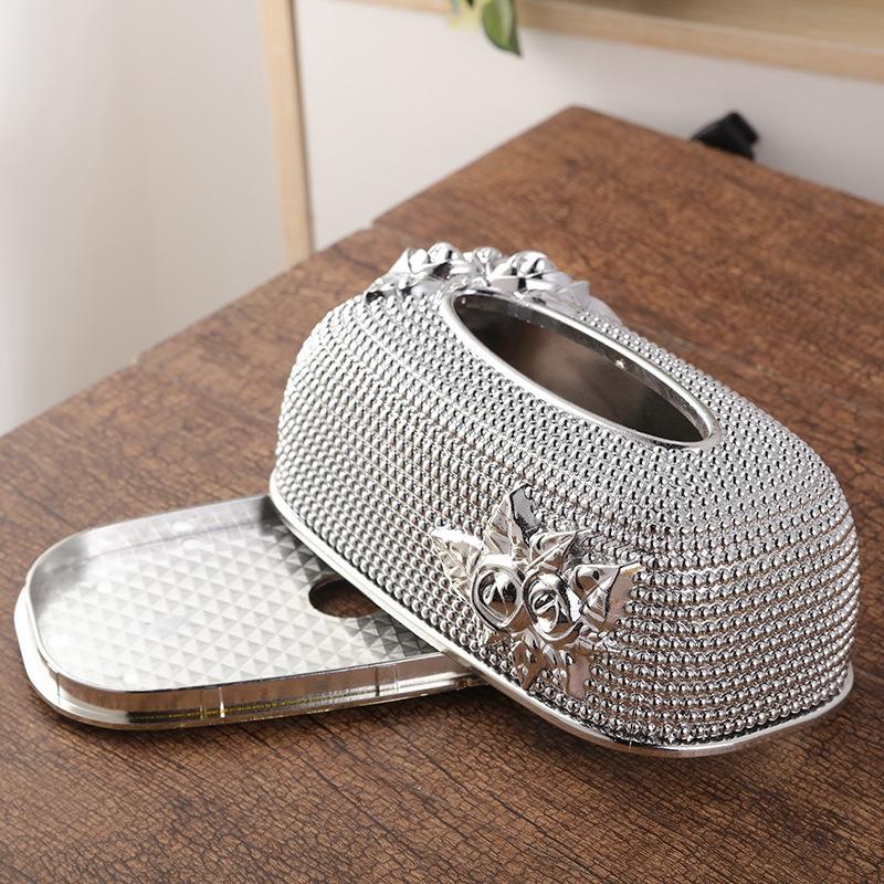 Креативный настольный кухонный лоток для накачки, Европейская акриловая коробка для салфеток, модная коробка для салфеток для отеля KTV, коробка для салфеток для бара