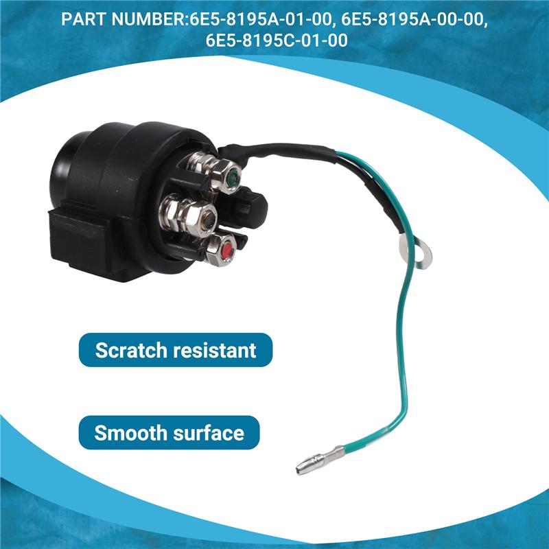 6E5-8195A-01-00 6E5-8195C-01-00 Power Trim Tilt Down Relay Assembly For 115-200HP