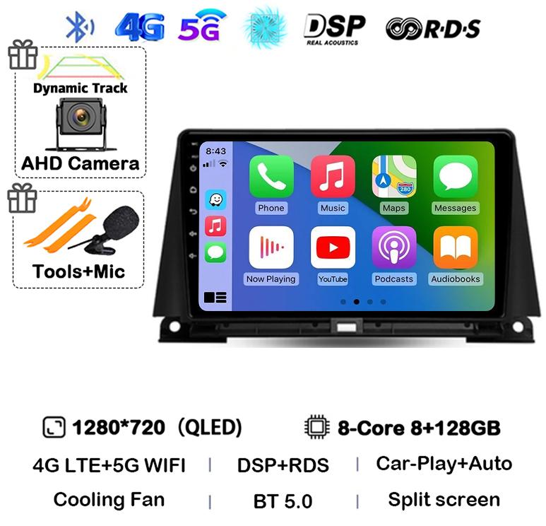 Android 14 Auto Carplay автомобильное радио для Lexus NX200 Z10 NX 200 2014-2020 мультимедийный стереоплеер навигация GPS головное устройство WIFI+4G