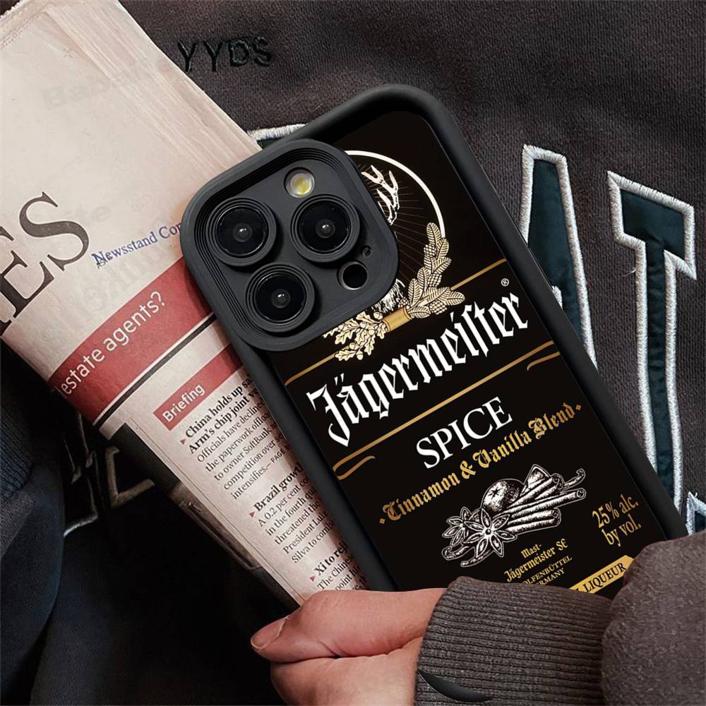 Горячий J-Jagermeisters Чехол из ТПУ для телефона iPhone 17 16 15 14 13 12 11 Pro Max Plus Чехол
