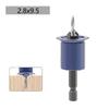 Limit Countersink Drill Bit Set Hole Punch Deep Adjustable Countersunk Drill Bit Shank Wood Countersink Drill Bit