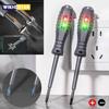Electrician Test Word/cross Screwdrivers AC Non-contact Induction Test Pen Voltage Tester 12-250V Red Green Induction Lights