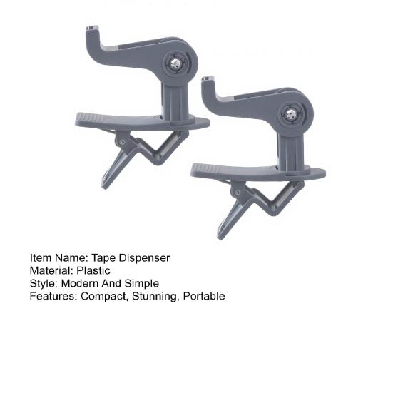 Yousheng Desktop Tape Dispenser Portable Adhesive Roll Holder with Clamp for Home Office School Stationary Packaging Gift Wrapping