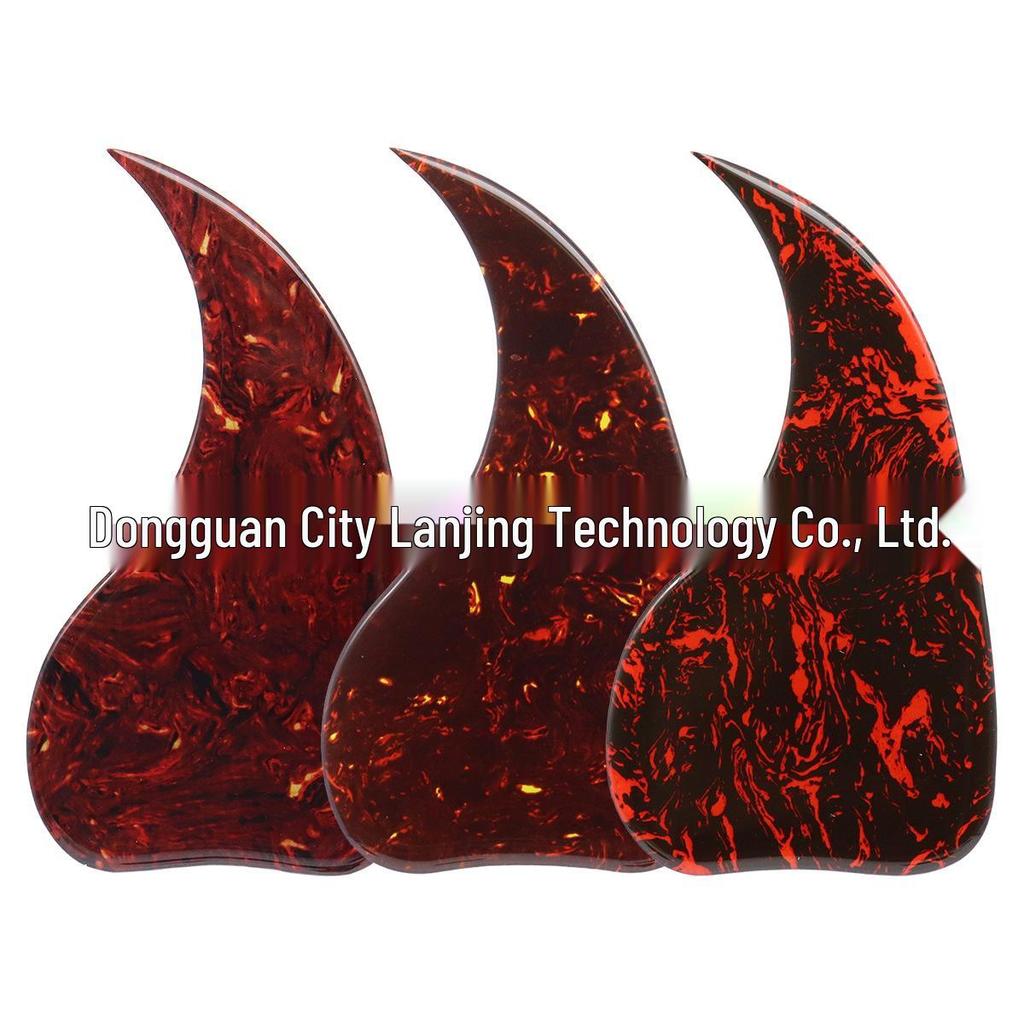 Gibson J45 Heart-shaped Tortoiseshell Pickguard - Scratch-proof Folk Guitar Accessory