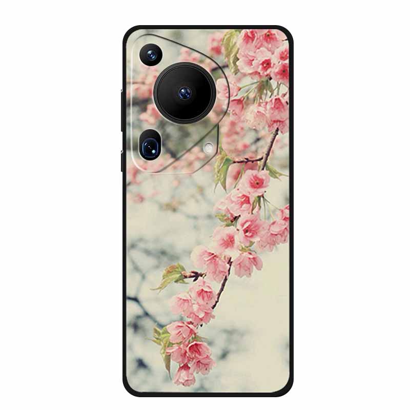 For Huawei Pura 70 Ultra Case 70Ultra Black Silicone Soft Back Cover Case For Huawei Pura 70 Ultra Phone Case Cover Pura70 Ultra