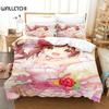 Anime Chieri Ogata Bedding Set Duvet Cover Bed Set Quilt Cover Pillowcase Comforter King Queen Size Boys Adult Bedding Set