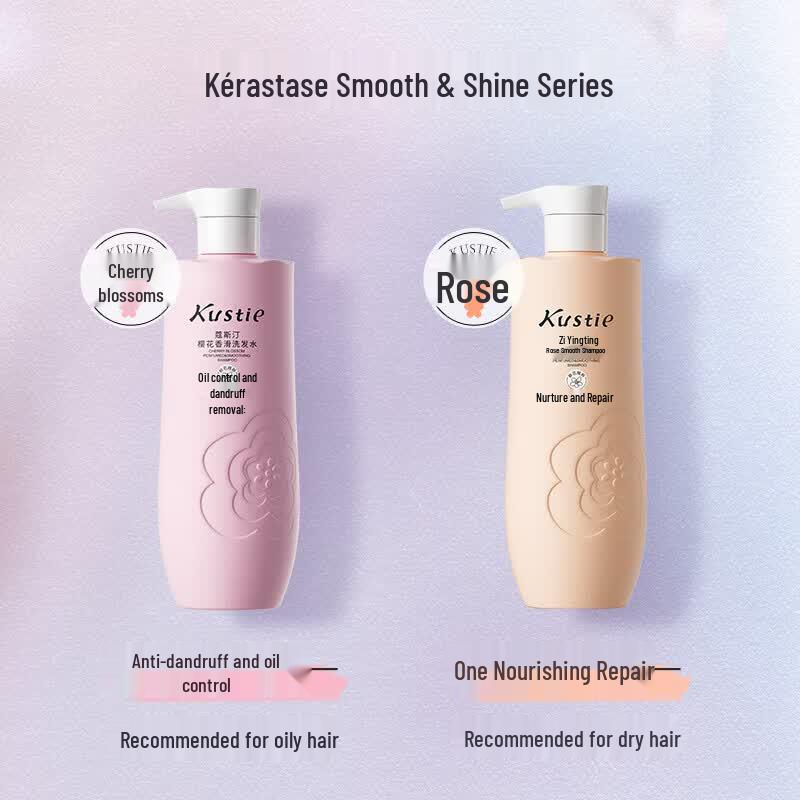Kustie Rose Smooth & Soft Shampoo