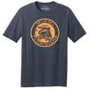 Miami Floridians 1967 ABA Логотип Баскетбольный Футболка Tri-Blend - Темно-синий Хизер