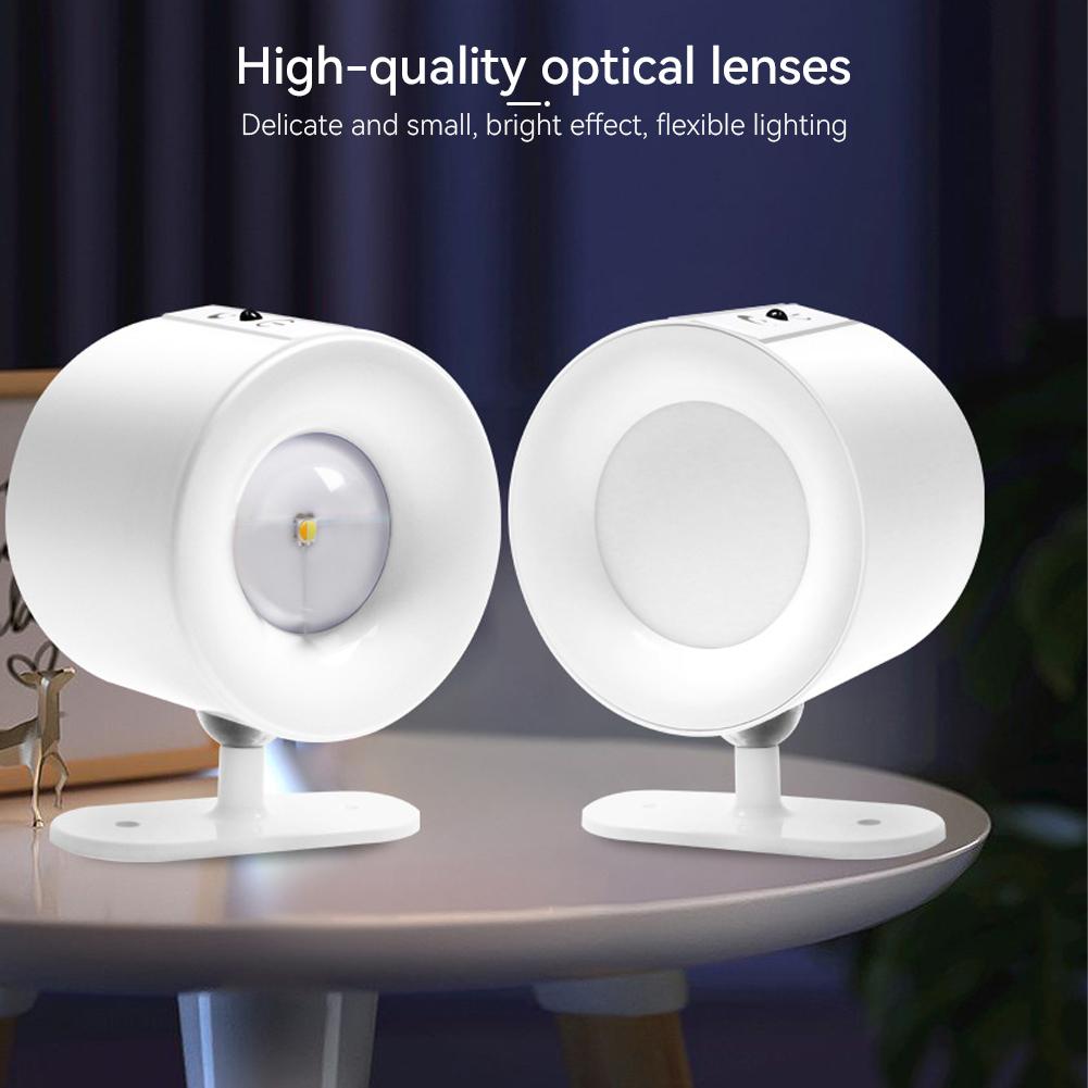 Светодиодный настенный светильник, перезаряжаемый, сенсорный, с двойной головкой, вращающийся на 360°, беспроводной пульт дистанционного управления, светодиодный прожектор для освещения спальни