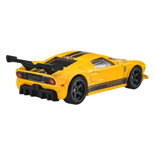Hot Wheels Игрушечный автомобиль Boulevard Ford GT Мини-машина для детей от 3 лет Оранжевый JHW26
