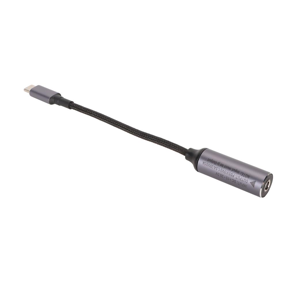 PD DC 4.5ммx0.6мм Гнездовой вход к USB Type C Штекер Кабель для зарядки 100Вт DC4506 к кабелю Type C