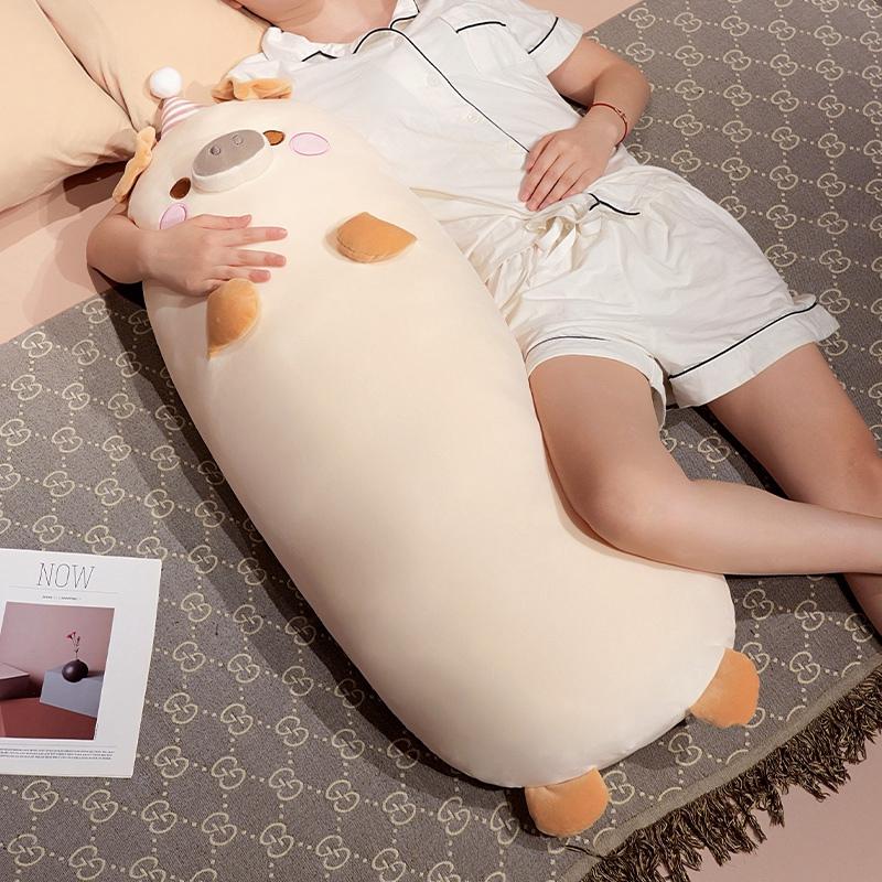 Kawaii Animals Plush Pillow Cuddly Squishy Dinosaur Cat Shiba Inu Dog Animal Soft Plushie Peluche Xmas Gift