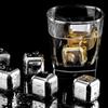304 Stainless Steel Whiskey Ice Cubes - Fast-Freeze Metal Cooling Stones