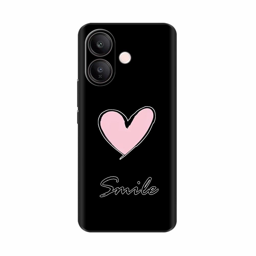 Чехол для Vivo V60 Lite Модные Цветы Мягкий Высококачественный Корпус Для Vivo V60 V50 Lite 4G 5G Мягкий Силикон Телефон ТПУ Задняя Крышка