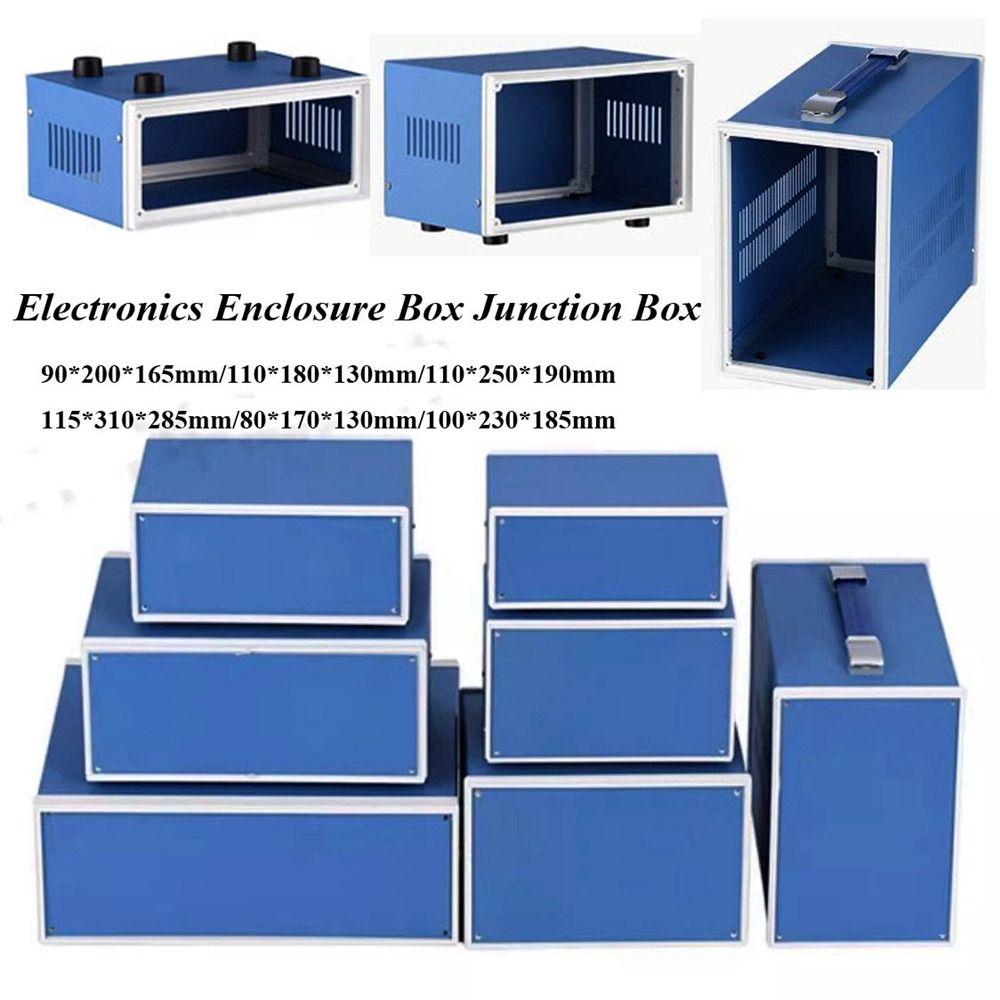 Metal Electronic Module Instrument Housing Blue&White Junction Box  Outdoor Indoor