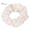 Лента для волос с цветочным принтом, эластичная тканевая резинка для волос, женская веревка для волос, повседневная вечеринка, прогулка, путешествия, увеличенные аксессуары для волос
