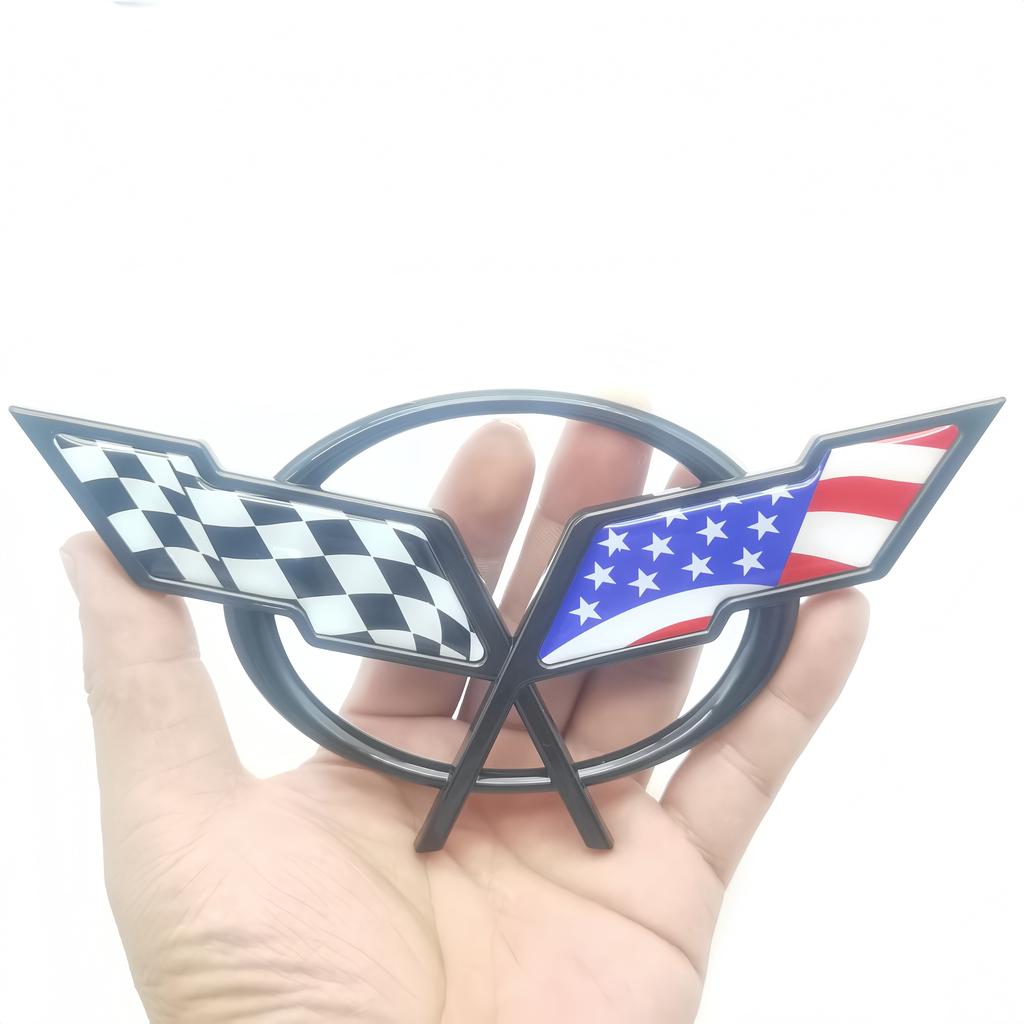 1 шт. Эмблема для капота/ крышки багажника/ бокового крыла автомобиля, наклейка-декаль для Corvette Camaro Cruze Malibu