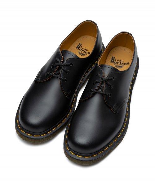 Dr.martens 1461 3 отверстия черный гладкий 11838002