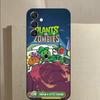 Plants vs Game Z-Zombies Чехол для телефона Samsung Galaxy A13, A21s, A22, A31, A32, A52, A53, A71, A80, A91 Мягкий Черный Чехол