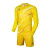 Kelme Goalkeeper Wear Set, Long Sleeve Shirt and Pants, Soccer Goalkeeper Training Wear (Yellow, L)