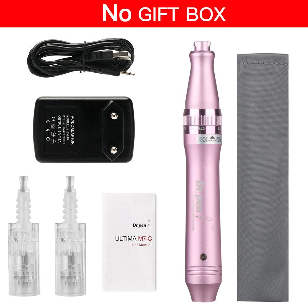 Dr.Pen Ultima M7C Проводная микроигольная ручка против морщин, удаление шрамов от акне, дерма-ролик, микронидлинг MTS, устройство для ухода за кожей, косметическое устройство