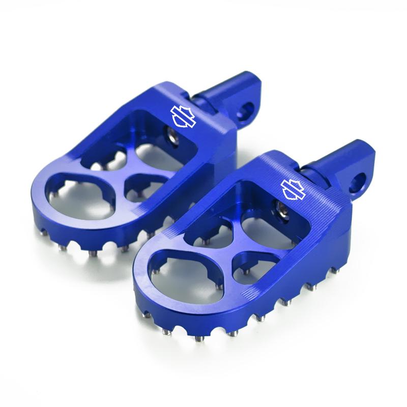 Подножки для мотоцикла MX, широкие подставки для ног, педали с подножками для Harley Sportster XL 883 1200 Dyna Street Bob Bobber