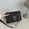 Shoulder Bag Printed Chain Women's Bag 2025 Summer New Trend Messenger Bag Women's Small Square Bag