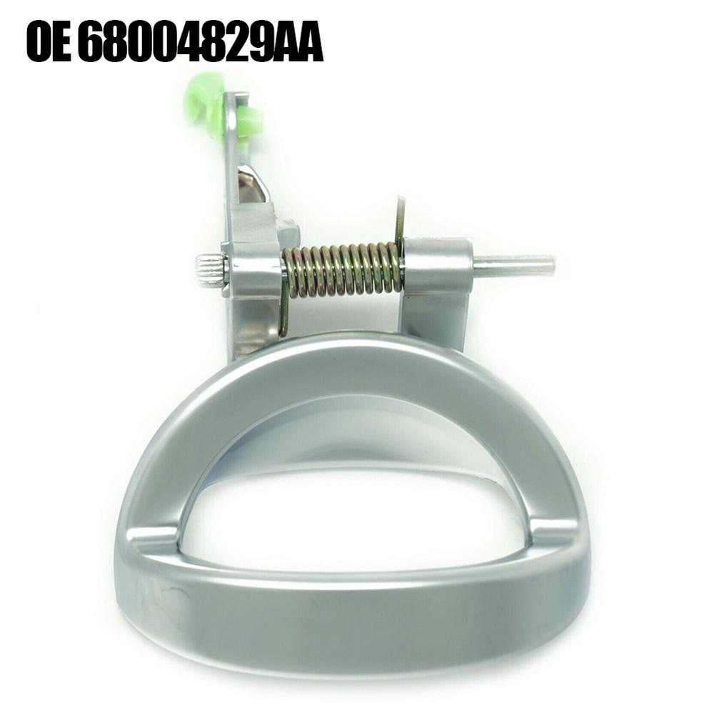 Внутренняя ручка левой боковой двери водителя, матовый хром для Dodge Nitro 07-11