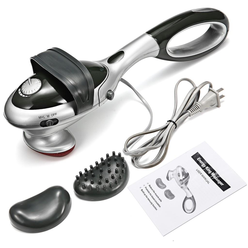 Электрический ручной массажер для тела, 22 Вт, палочка с подогревом, инфракрасная палочка для тела, шеи, спины, талии, массажер для шеи, массажер-молоток 16,15x4,33 дюйма